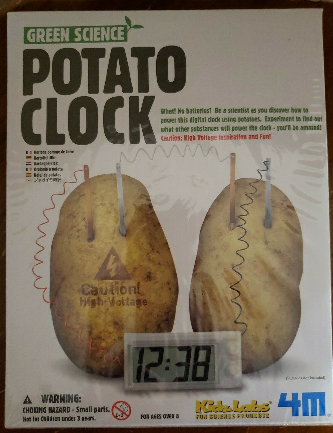 Potato Clock Green Science lab experiment 2008