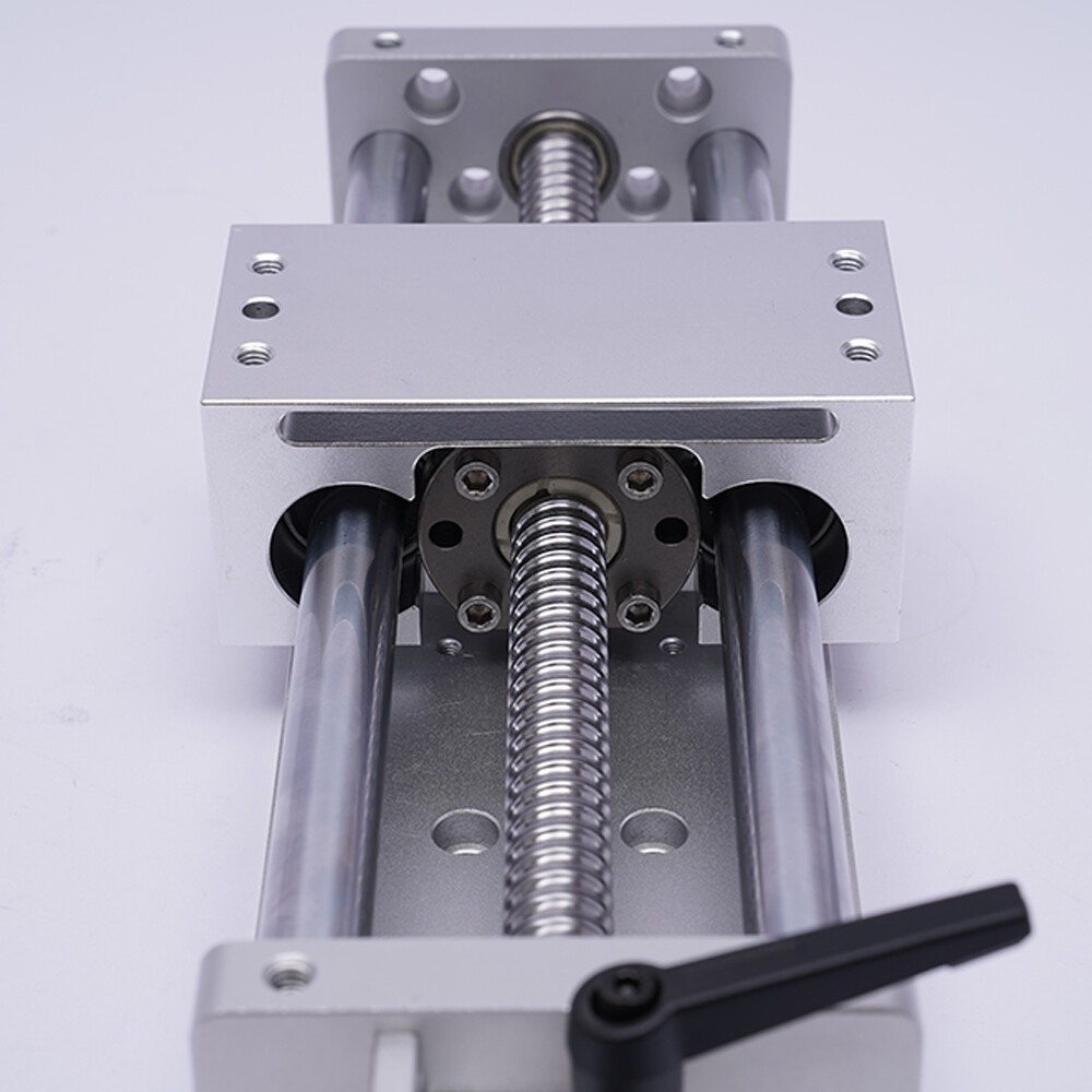 16" Manual Sliding Table CNC Slide Ballscrew Linear Stage Actuator Module 400mm