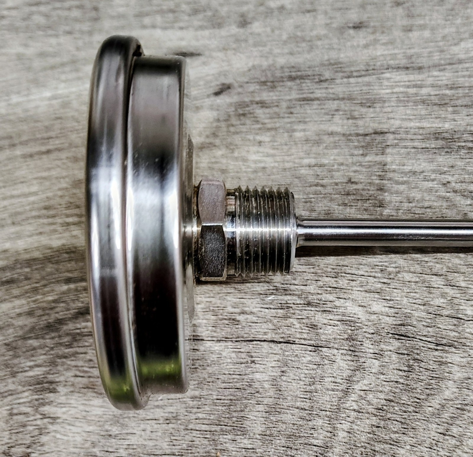 WEISS THERMOMETER 0-250F 1/2"NPT 5" OAL
