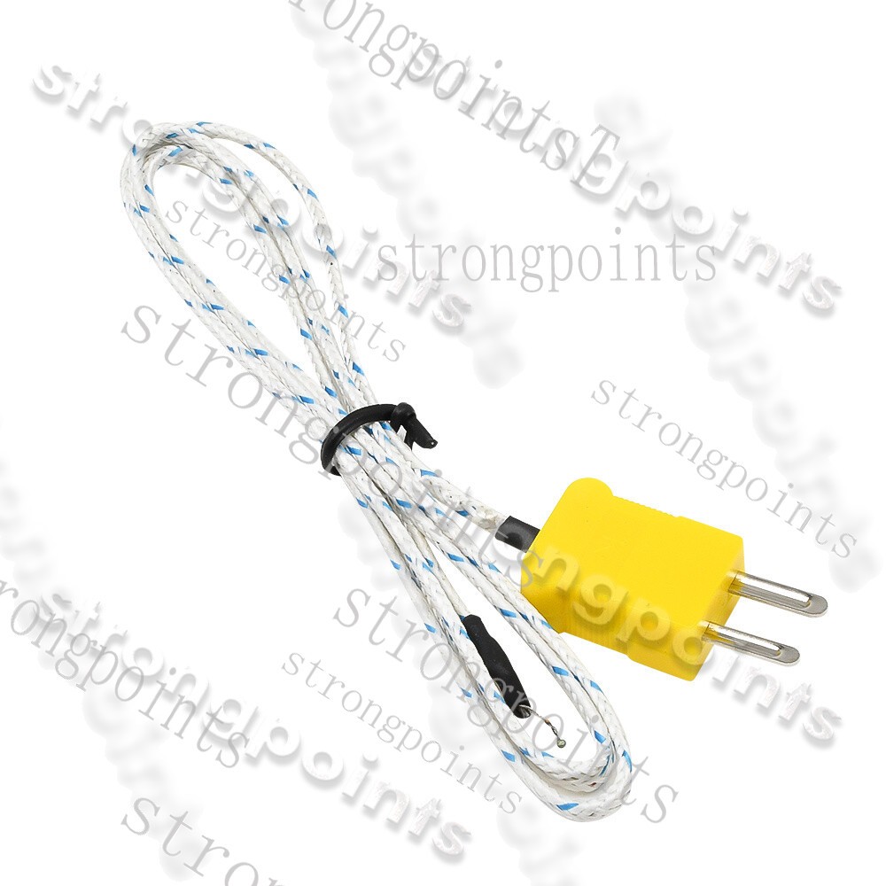 NEW 5PCS K Type Thermocouple Probe Sensor For Digital Thermometer 1M 100CM