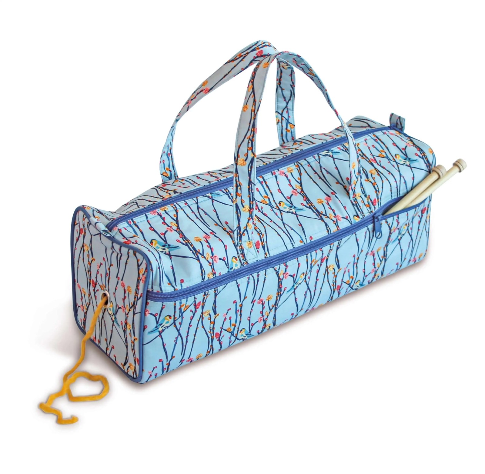 Prym All-in-One Craft Organizer Bag, Blue Bird