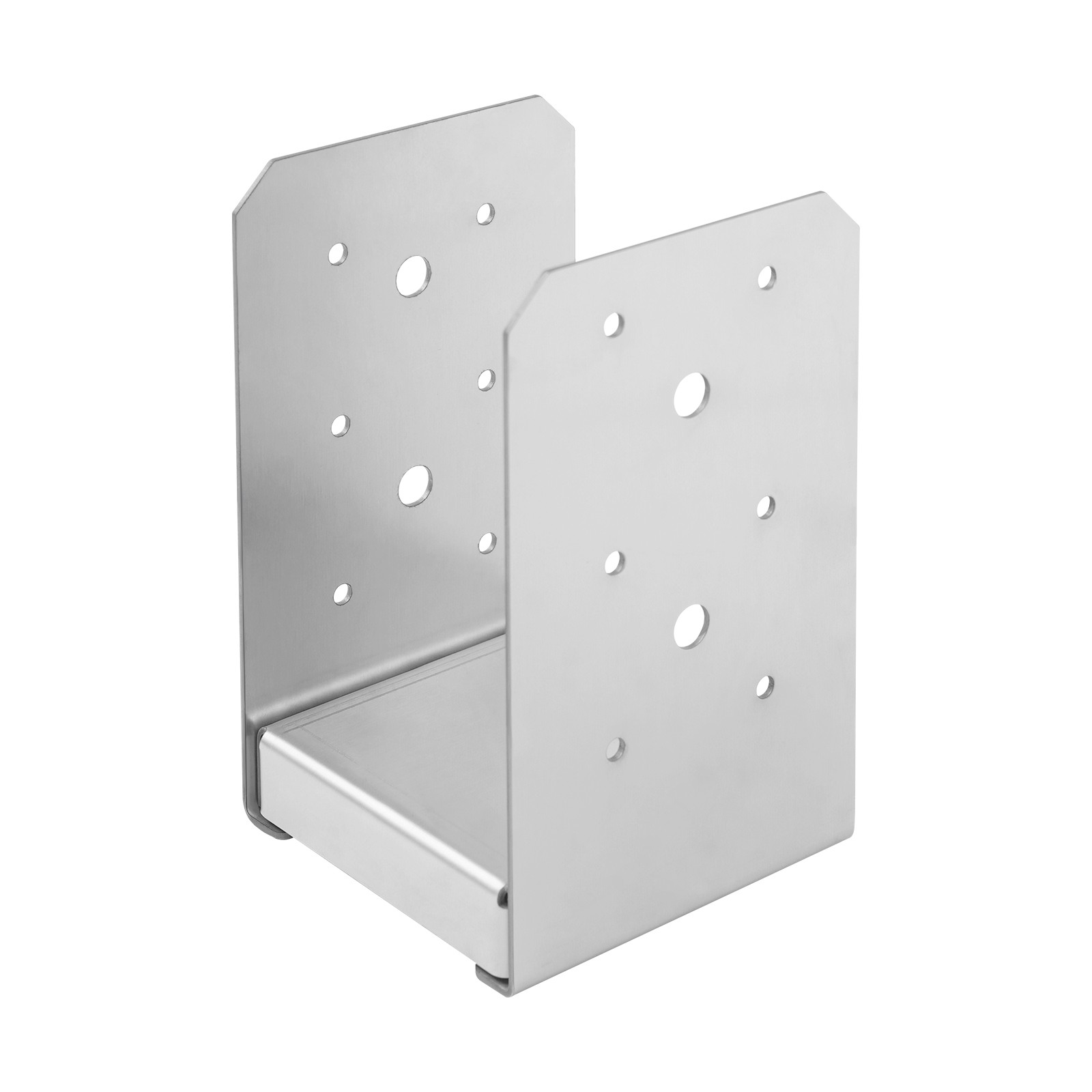 Adjustable 201 Stainless Steel Post Base - 12PCS Anchor Brackets