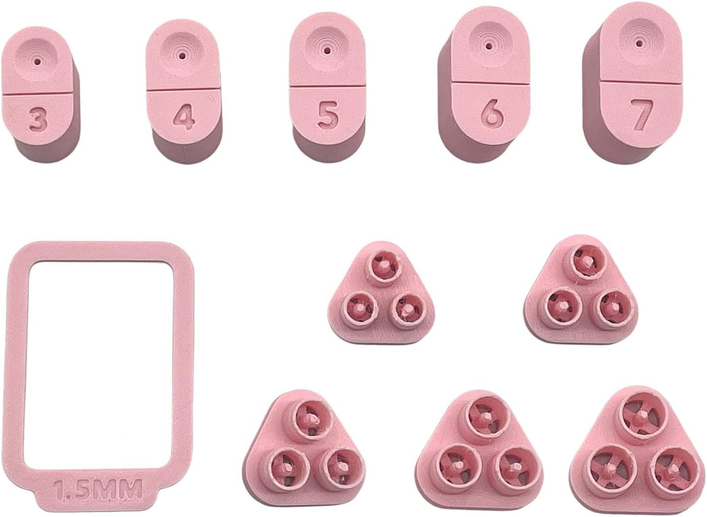 Post Embedding Tool for Polymer Clay Earrings, Clay Earring Post Setting Tool, P