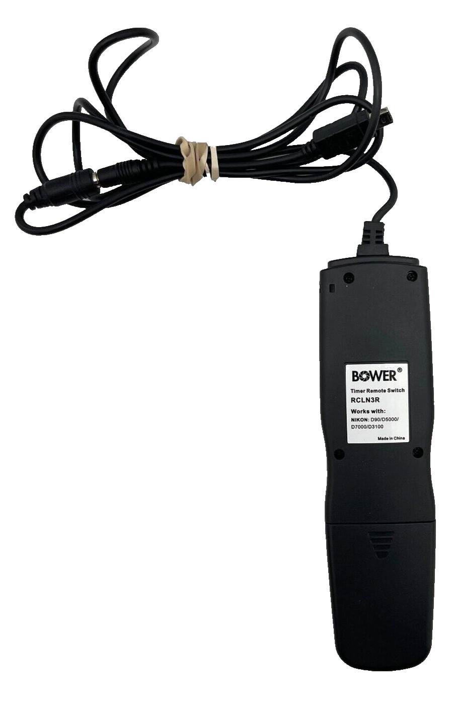 Bower Timer remote Switch RCLN3R Works w/ Nikon D90/D5000/D7000/D3100
