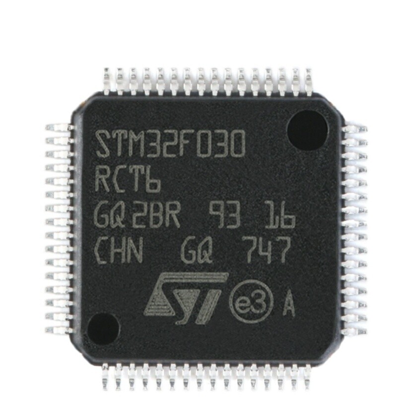 5PCS STM32F030RCT6 LQFP-64 ARM Cortex-M0 32-bit microcontroller MCU