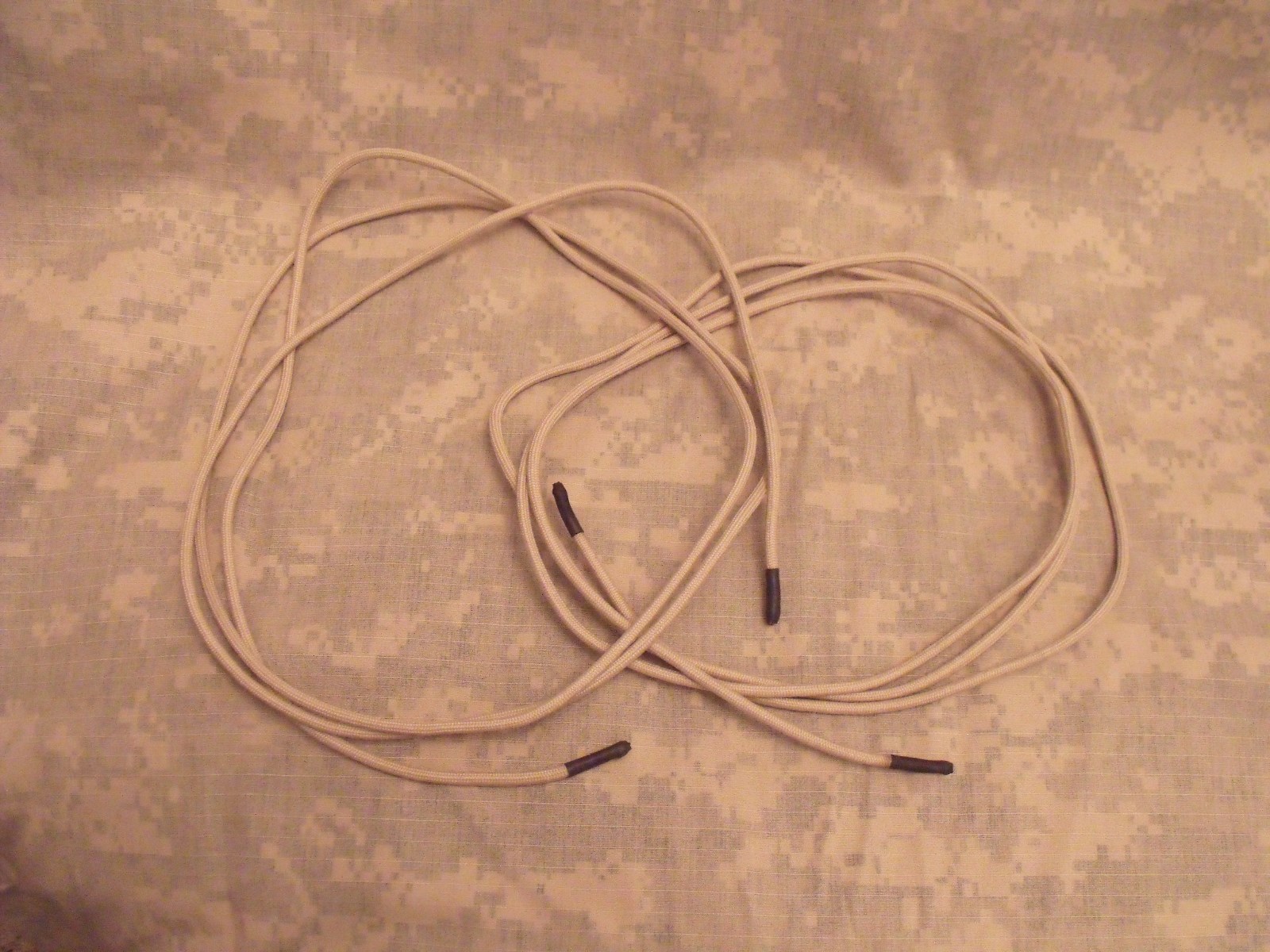 BOOT LACES: Tactical / Survival Para Cord  w/JUTE TWINE and FISHING LINE inside!