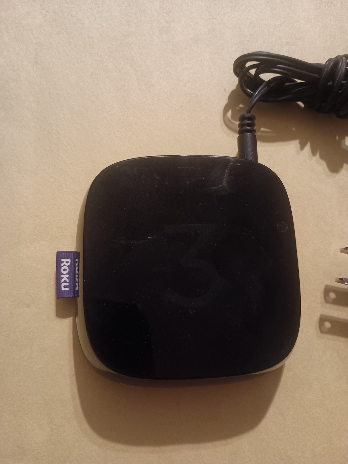 Roku 3 (3rd Generation) Media Streamer Black With Power Cord