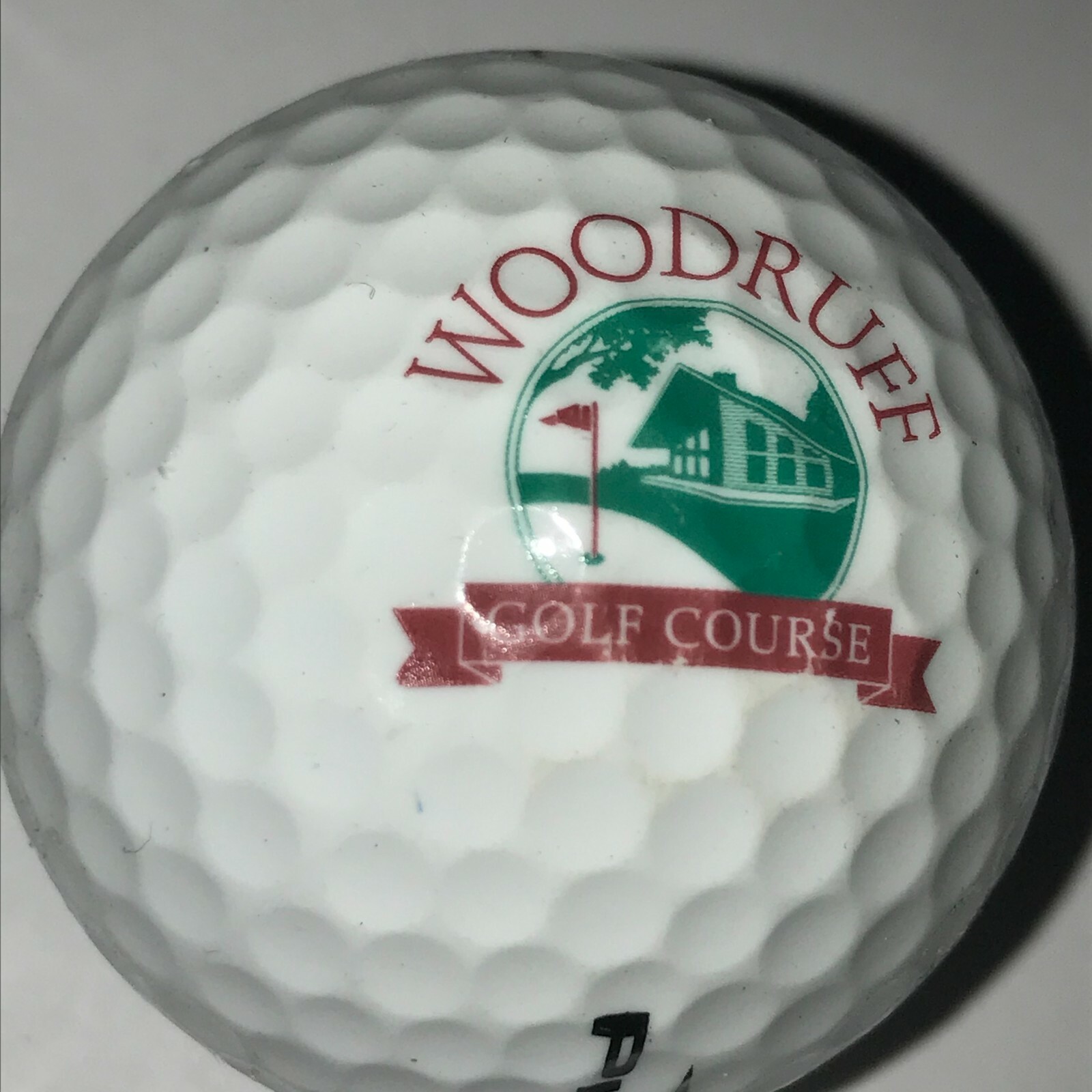 Woodruff Golf Course Logo Golf Ball (F-21-10) Collectible Ball