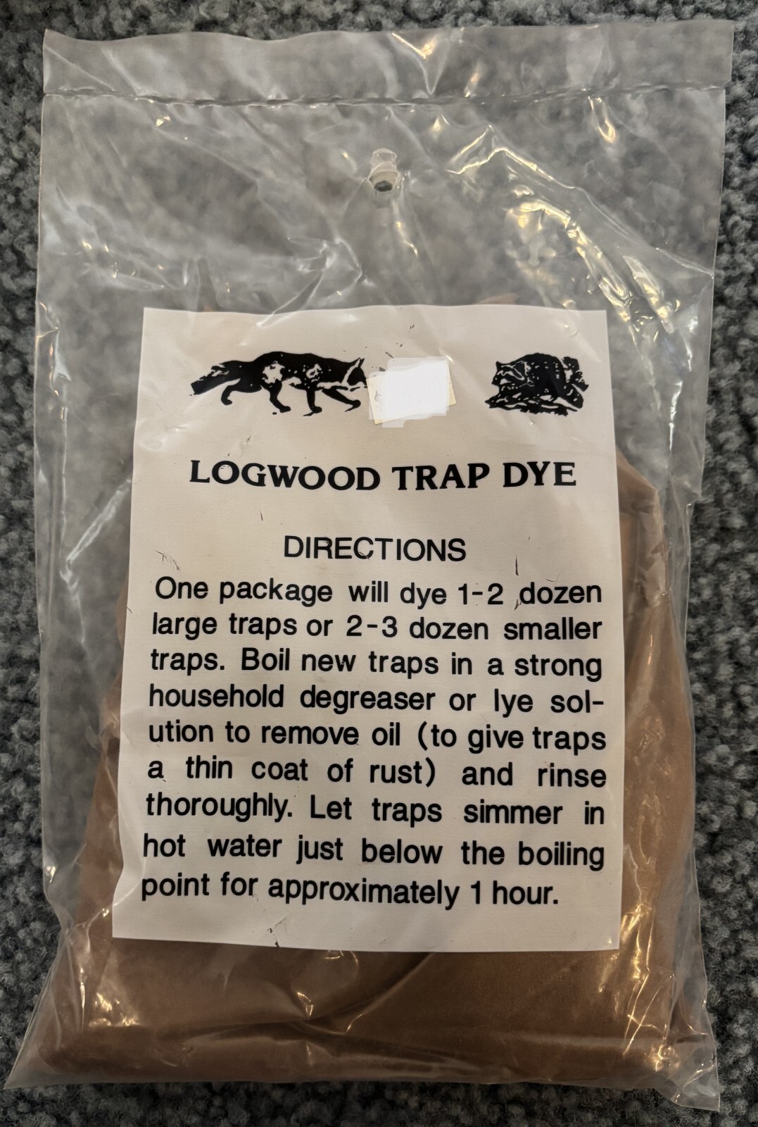 Duke Logwood Trap Dye - 1lb