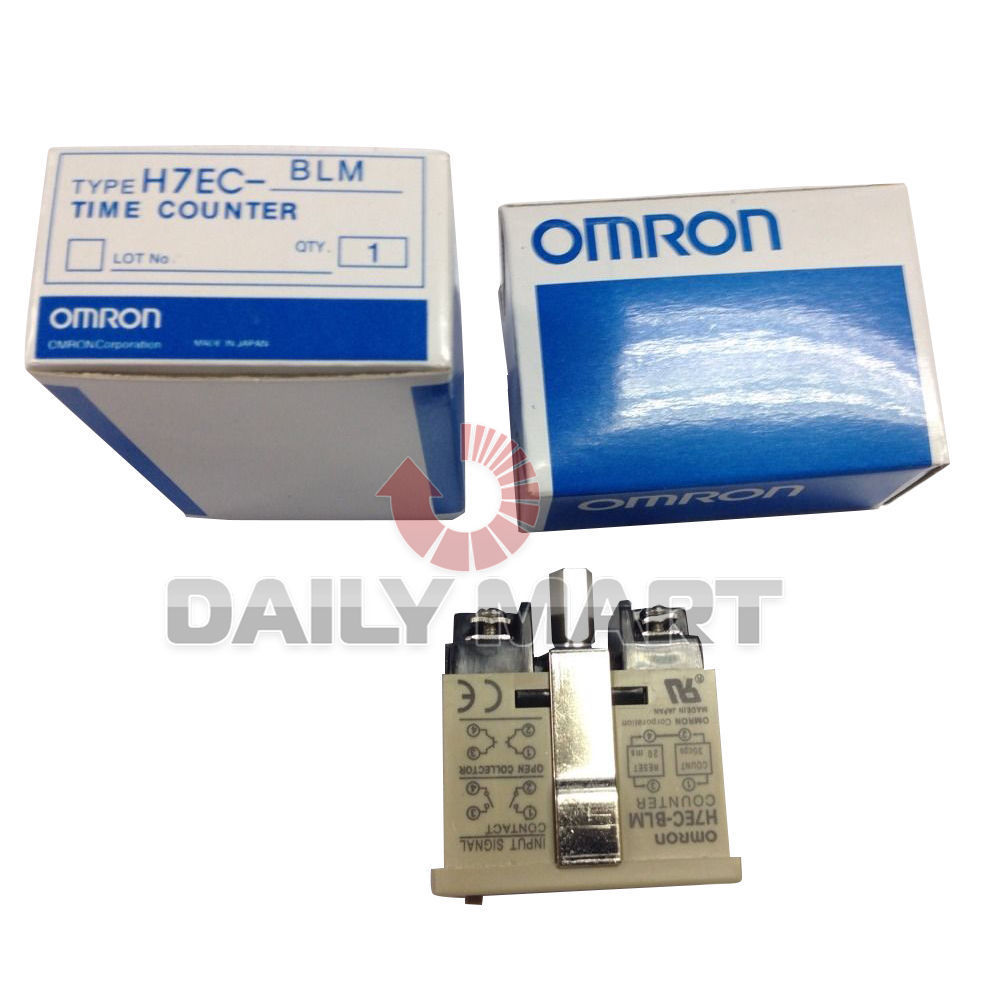 OMRON AUTOMATION H7EC-BLM H7ECBLM COUNTER TOTALIZER 6DIGIT 30CPS SCREW TERMINAL