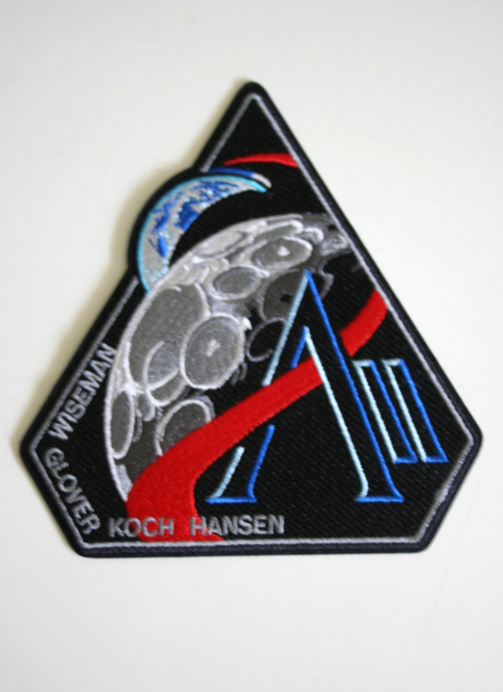 NASA Artemis 2 Mission Patch - Embroidered II Moon