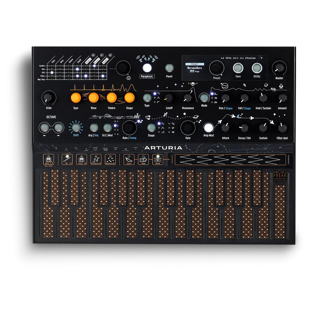 Arturia MicroFreak Stellar Hybrid Synthesizer  Limited Edition