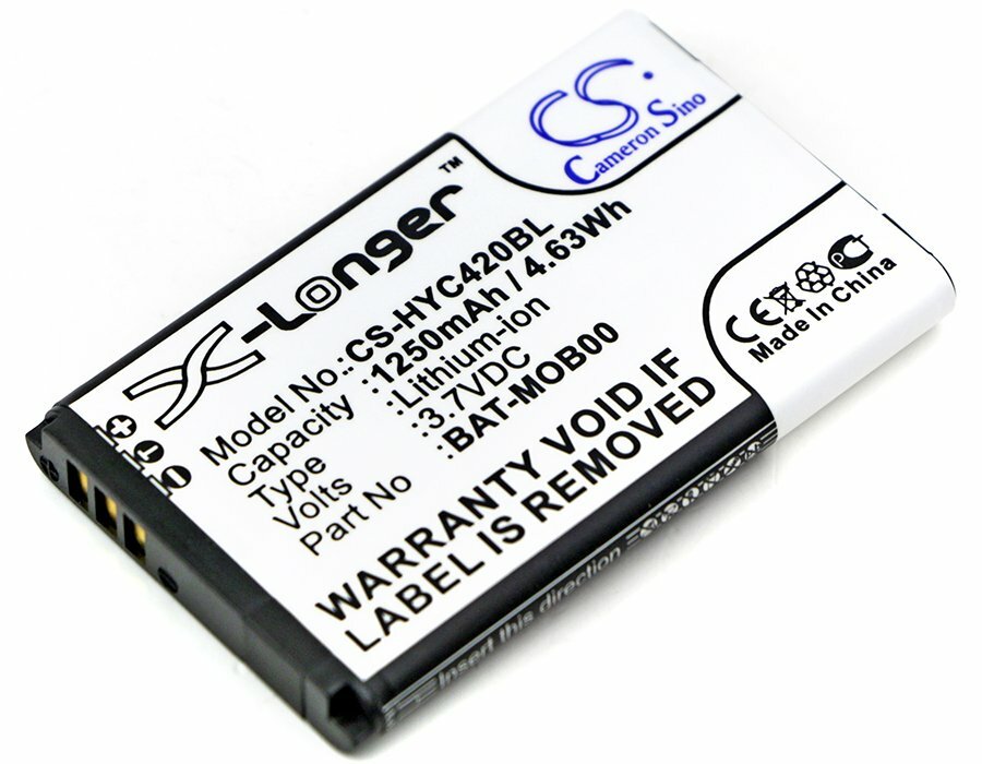 1250mAh Battery For Honeywell Captuvo 70e;75e;SL22;SL22 Sled;SL42;SL42 Sled;SL62