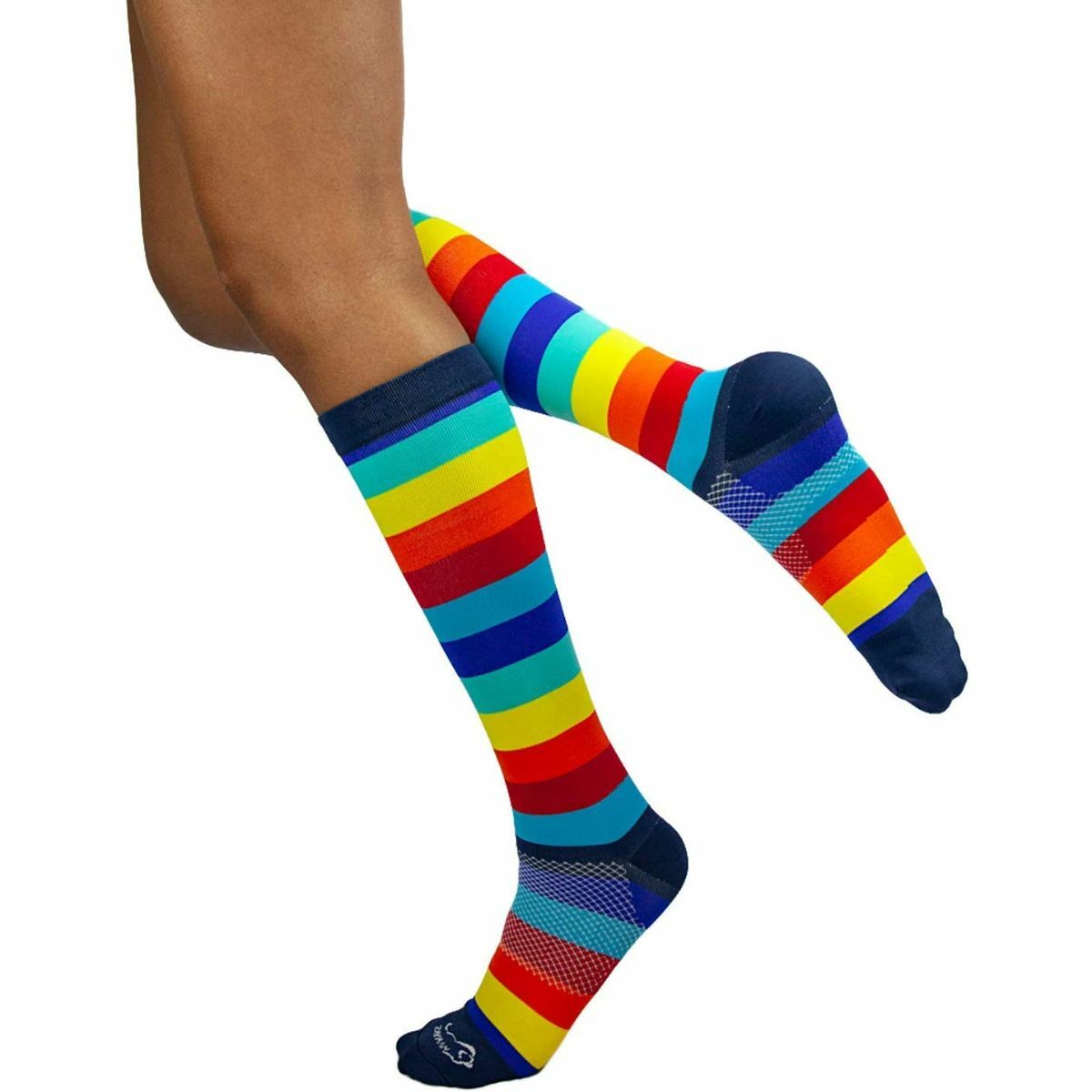 Chroma Compression Socks (15-20 mm/Hg) Anti-Fatigue, Multi Color