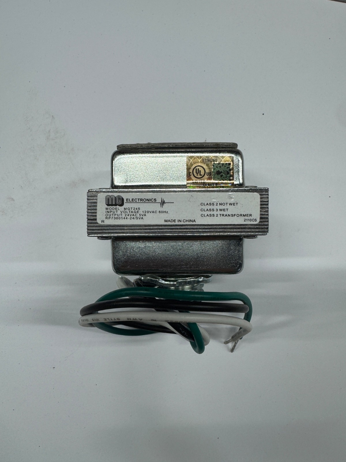 MG Electronics MGT245 25VAC 5VA Transformer
