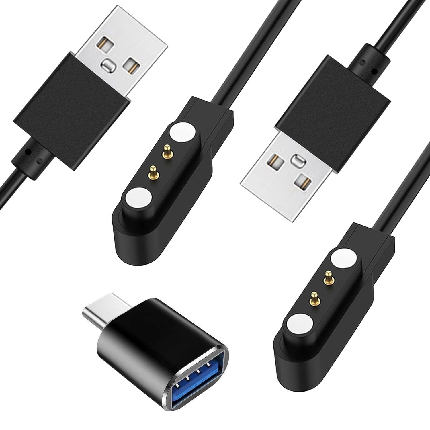 Gloryfit Smart Watch Charger, 4mm Magnetic USB Charging Cable for Gloryfit Sm...