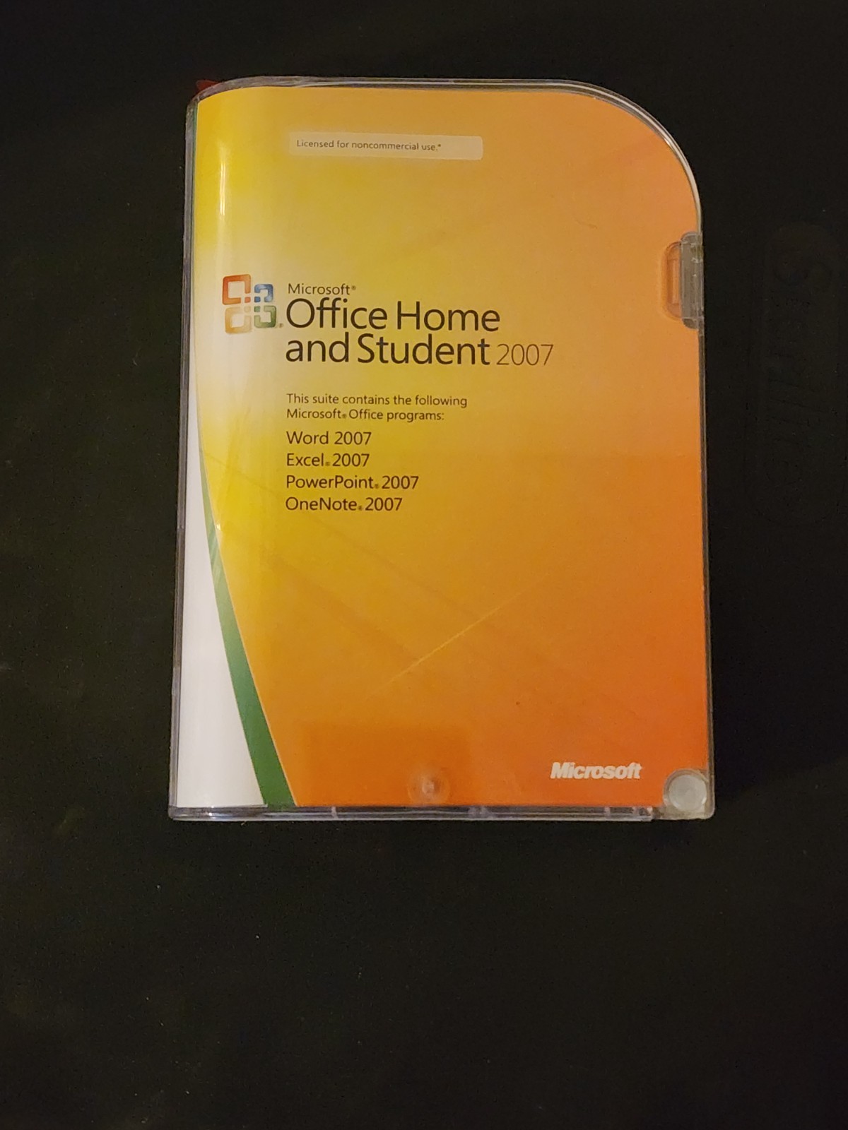 Microsoft Office Home and Student 2007 (Word Excel PowerPoint OneNote w/ Key)