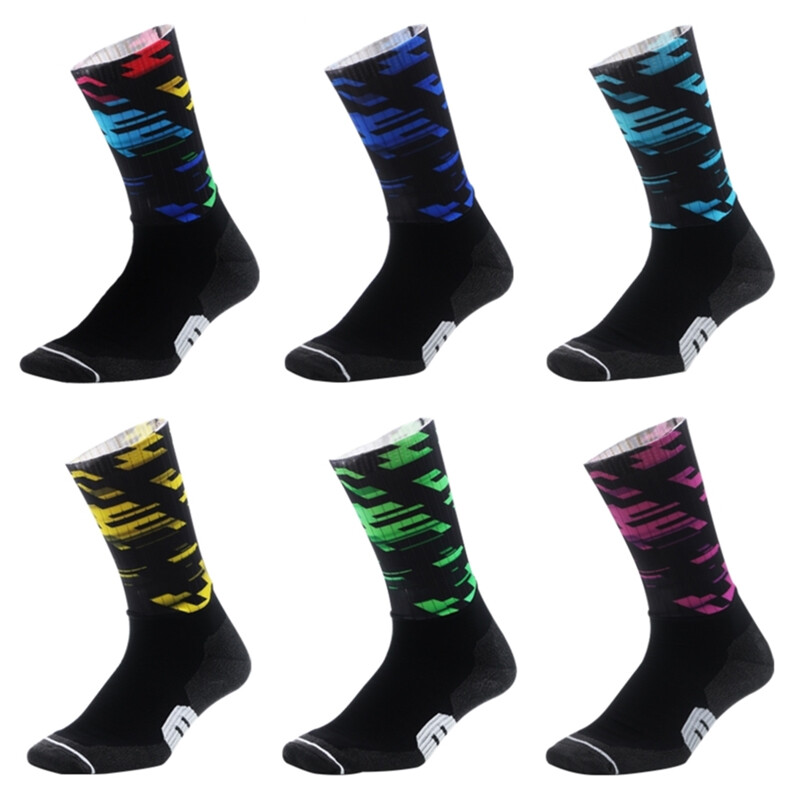 Pro Mens Womens XC Cycling Sports Ankle Socks XC MTB Riding Bicycle Bike Socks