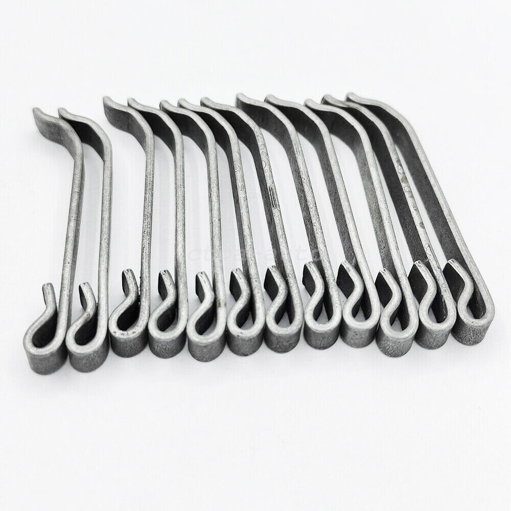 12 MAC, MATCO, VINTAGE TOOL BOX 1 5/8" REPLACEMENT TOOL BOX DRAWER SLIDE CLIPS