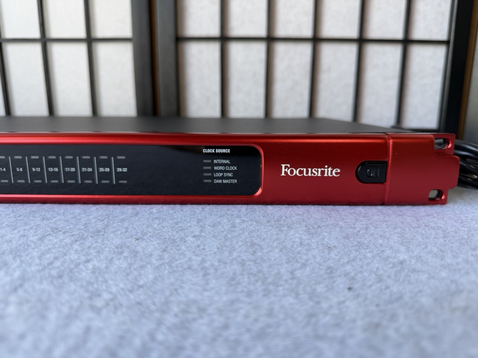 Focusrite RedNet HD32R Dante to Pro Tools HD Bridge Dual PSU Pro Studio Interfac