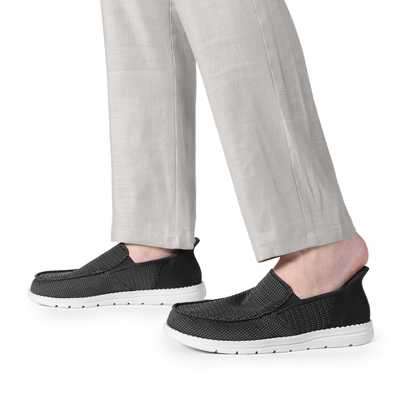 Men's Casual Slip-on Loafers Step in Shoes for Men Parks Offices