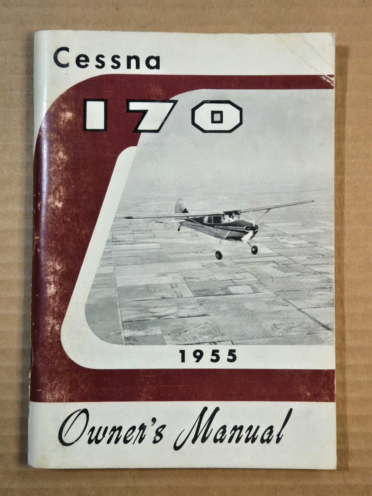 CESSNA 170 Aircraft Owner's Manual 1955  -  Good Condition