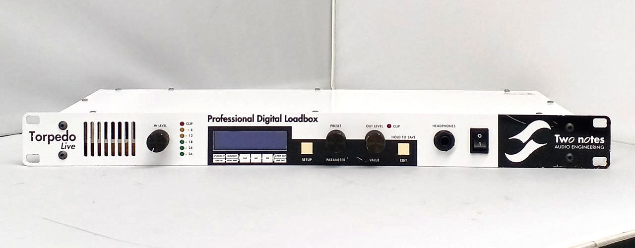 Two Notes Torpedo Live Professional Digital Loadbox Used 100-240V w/power cord