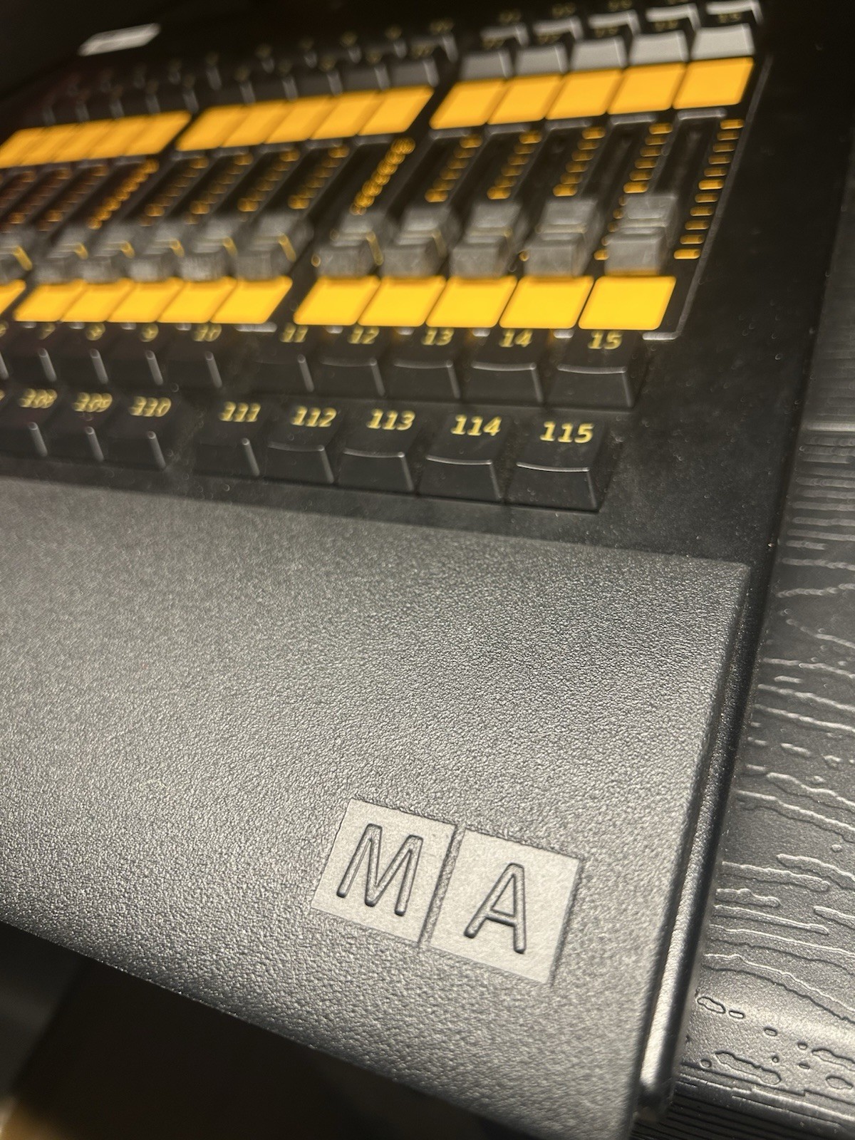 GrandMA2 onPC Command Wing and Fader Wing + Dust Covers