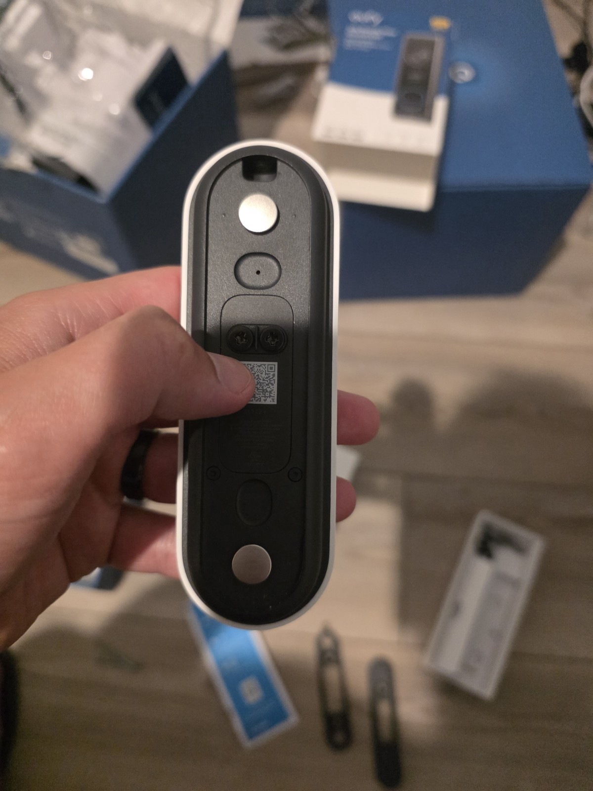 Google Nest Doorbell (Wired, 2nd Gen) - Snow