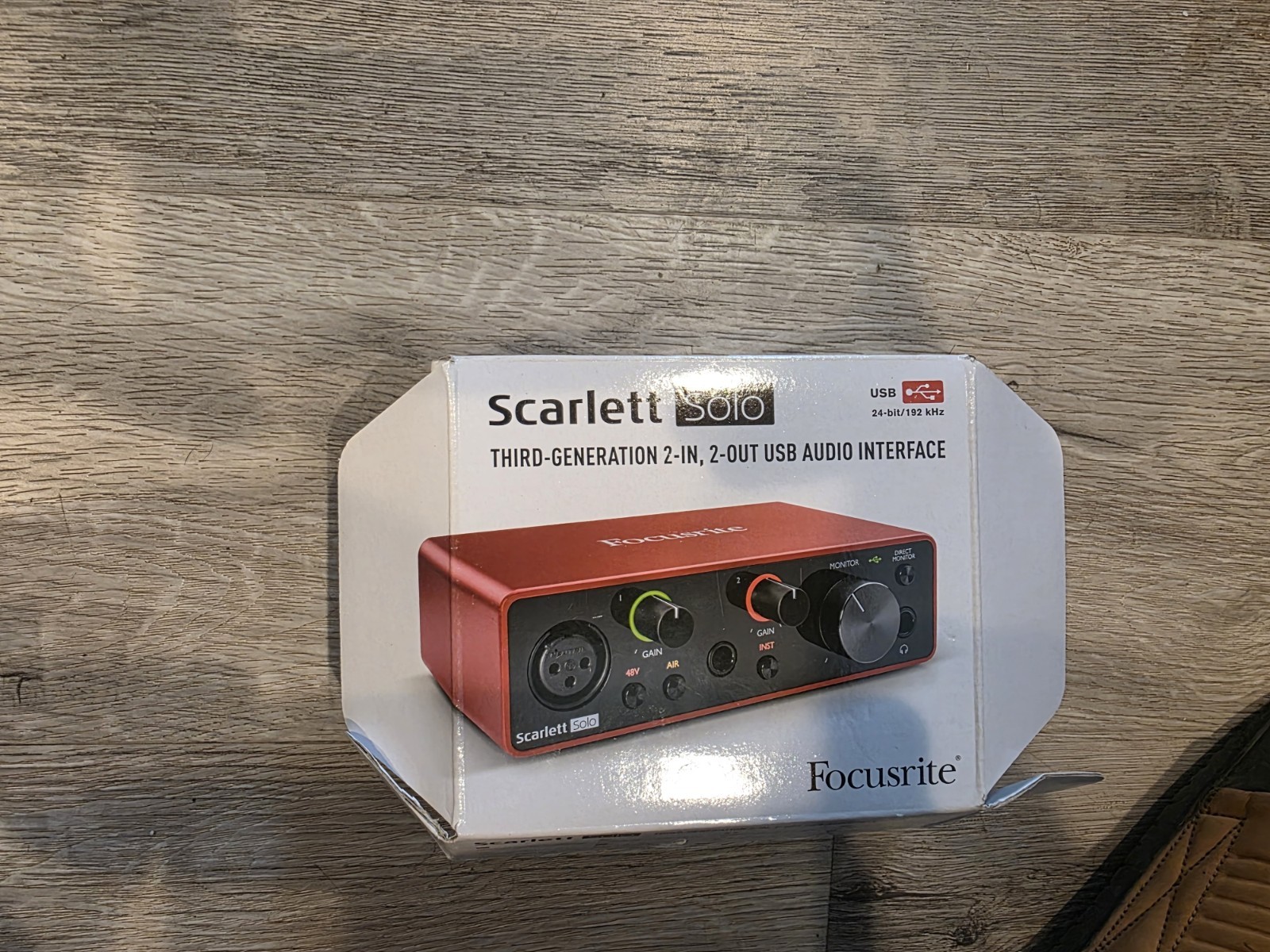 Focusrite Scarlett Solo 3rd gen audio interface - Used
