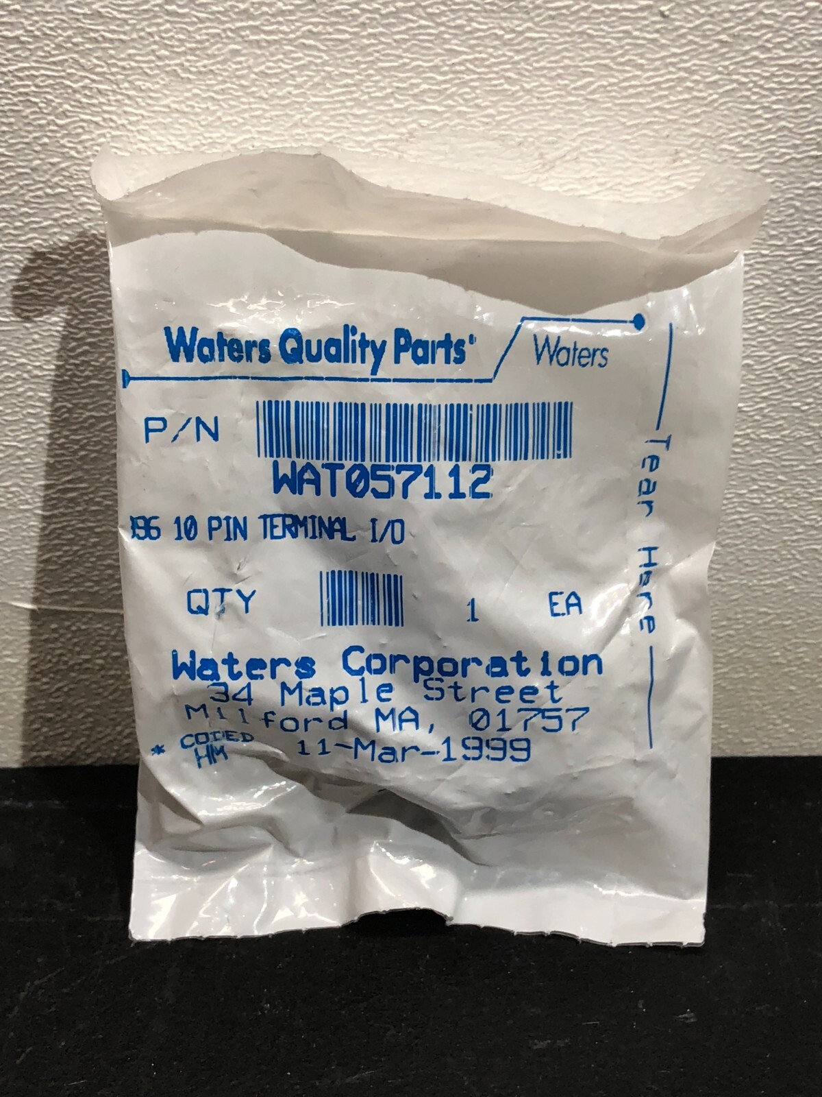 Waters PN WAT057112 10 PIN Terminal