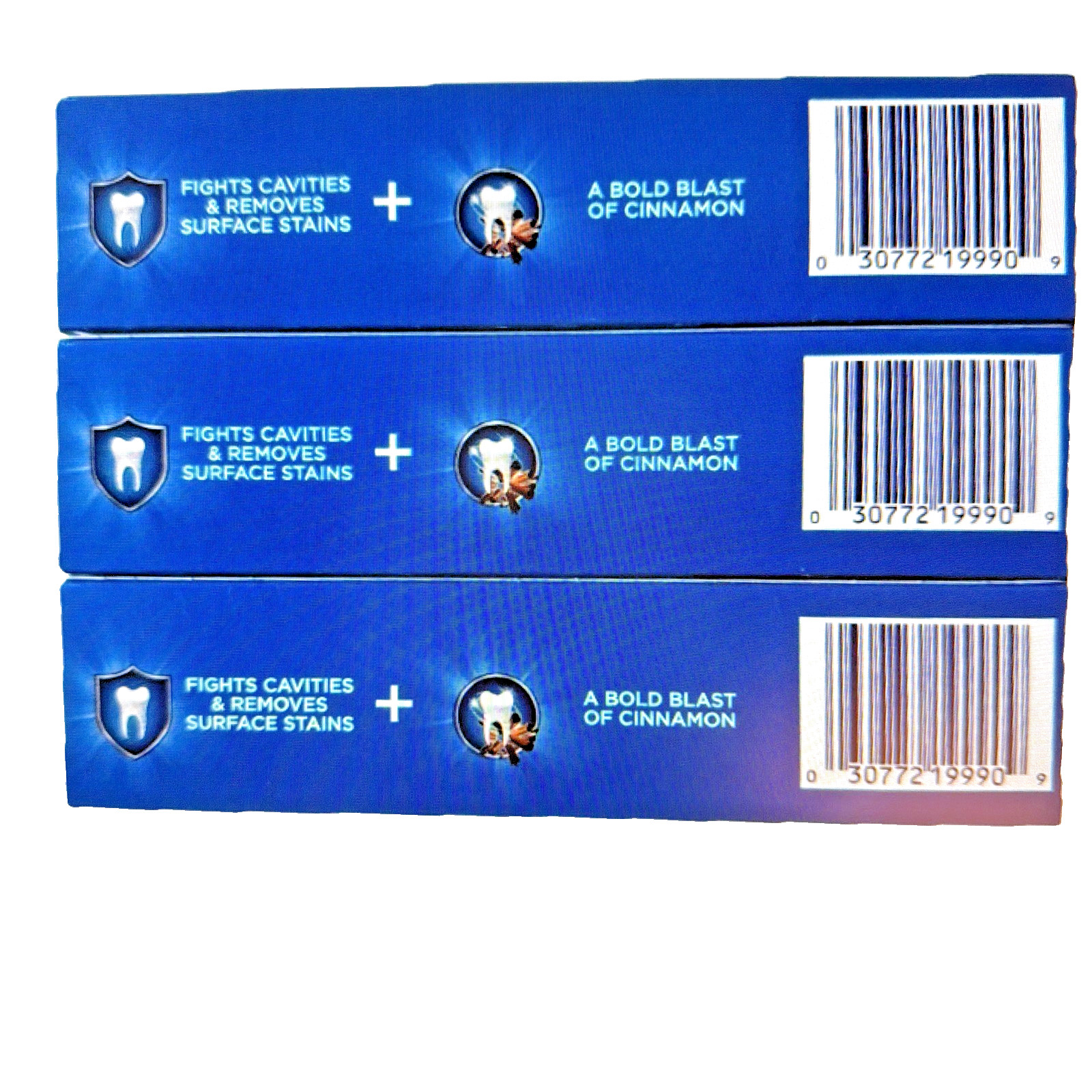 16 CREST Plus Cinnamon Expressions CINNAMON RUSH + Whitening Toothpaste 2.3 oz