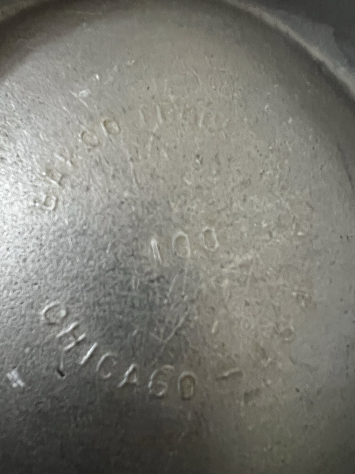 Vintage Bakco 100# Aluminum Scale Pan