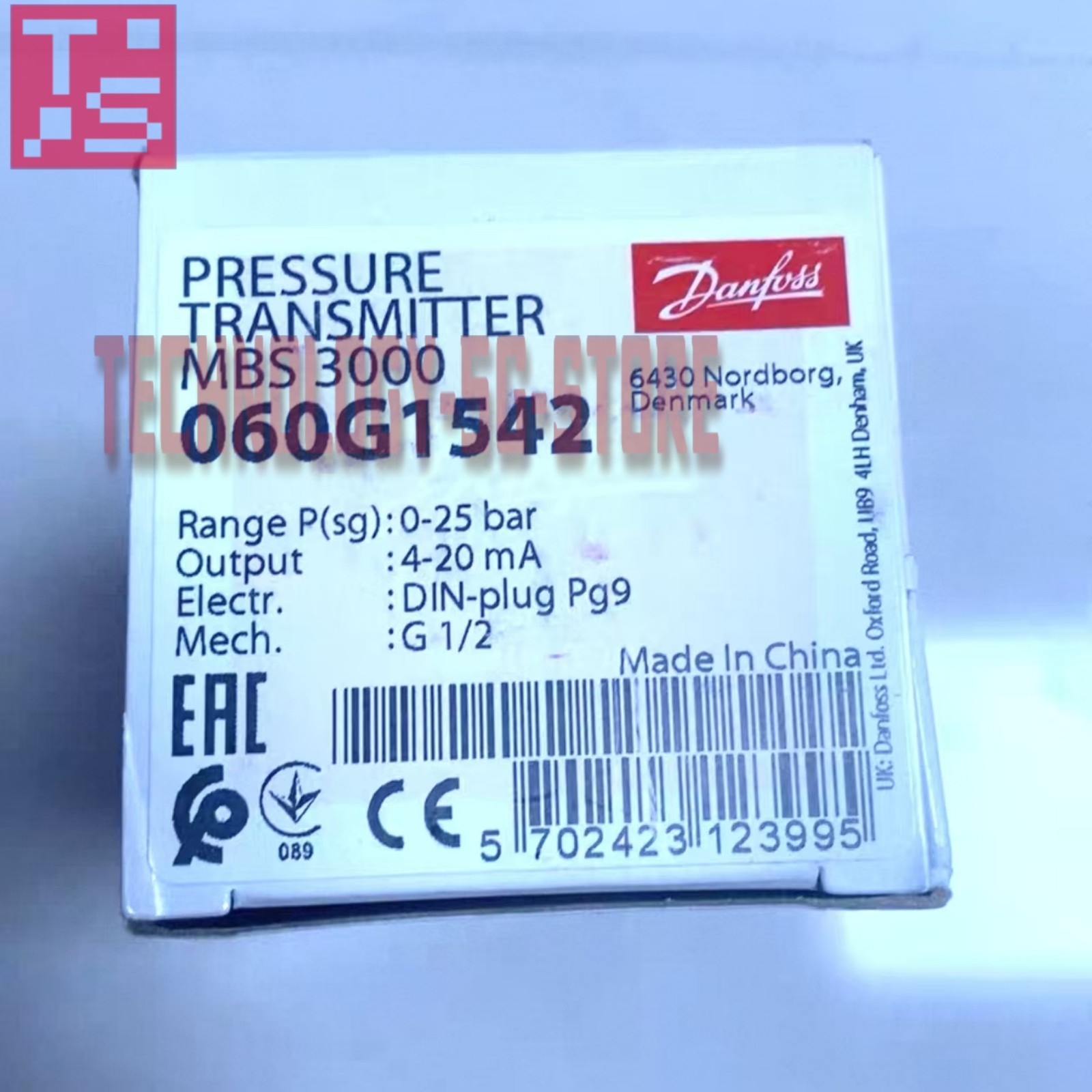 Danfoss 060G1542 MBS3000 pressure switch #1pcs New In Box