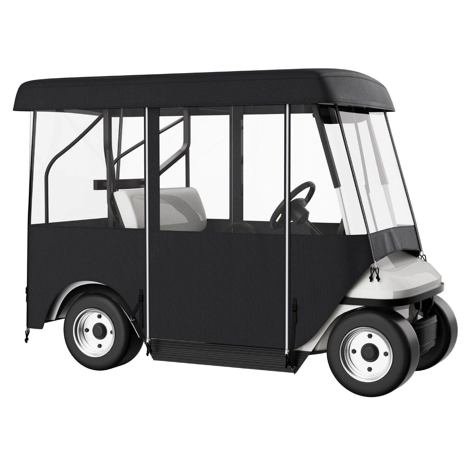 86" Golf Cart Enclosure 4 Person Waterproof Windows Fit EZGO Club Car Yamaha