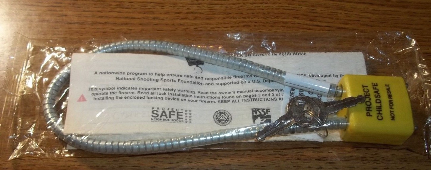 Project Child Safe Gun Safety Lock New in Package