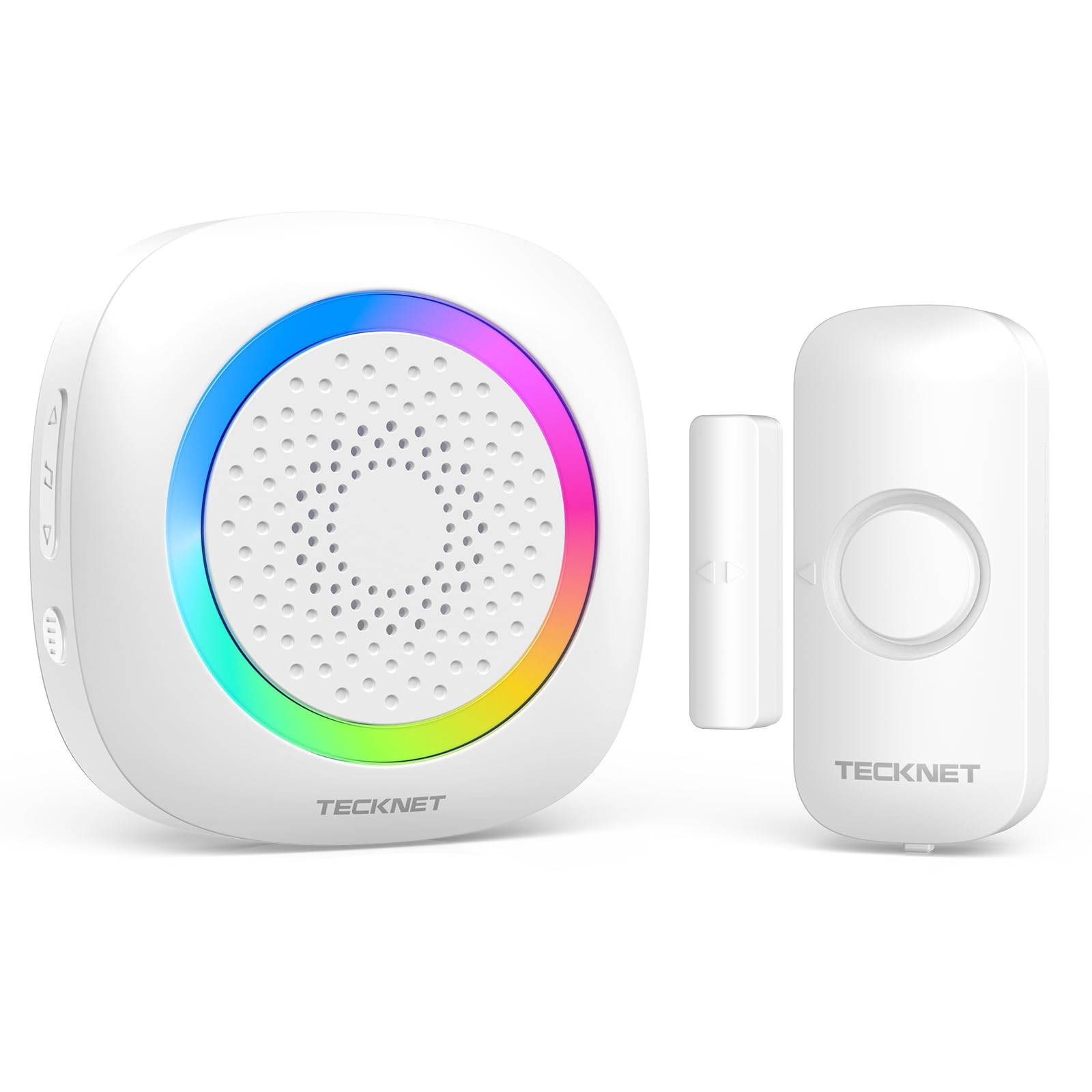 Door Chimes When Door Opens, Wireless Door Sensor Chime Alarm with 1000Ft Ran...