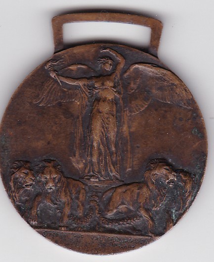 ITALY WWI INTER-ALLIED VICTORY MEDAL – ROMAGNOLI DESIGN – ORIGINAL BRONZE