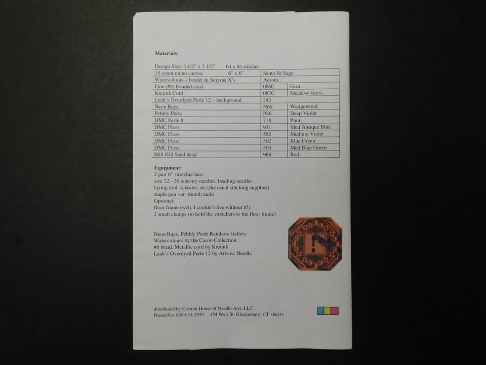Sargent by Kick Back & Stitch (5081) Counted Needlepoint Pattern