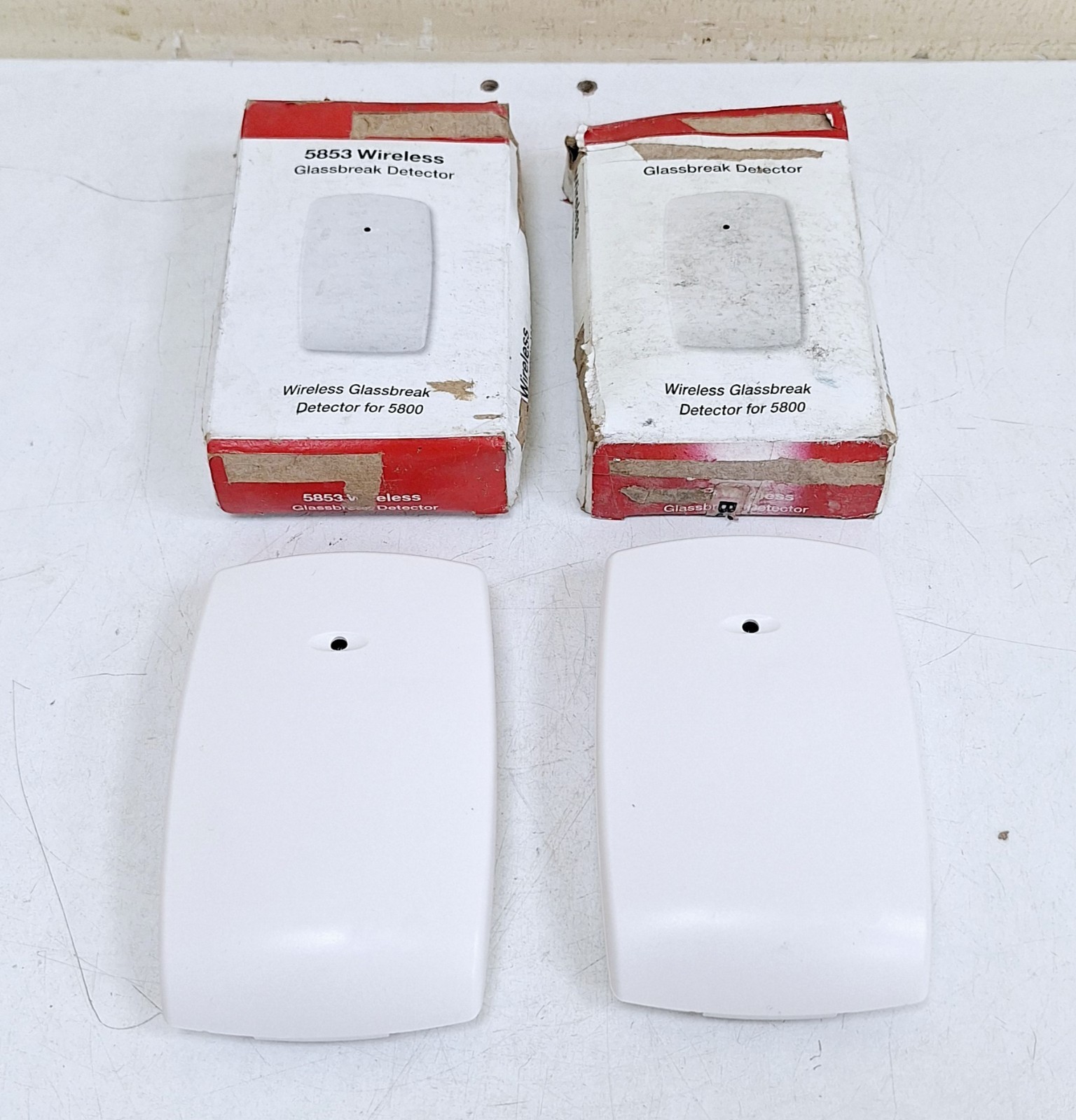 Honeywell 5853 Wireless Glassbreak Detector (Lot of 2 pcs)