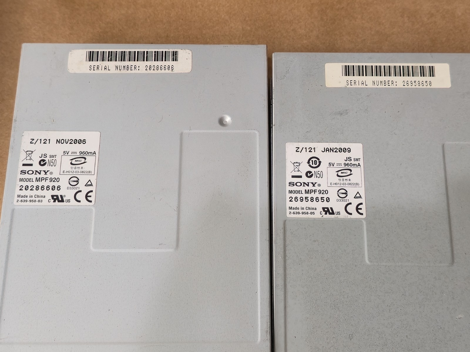 CD Drives & 3.5" Floppy Disk Drive Lot | 7 Total Drives Untested