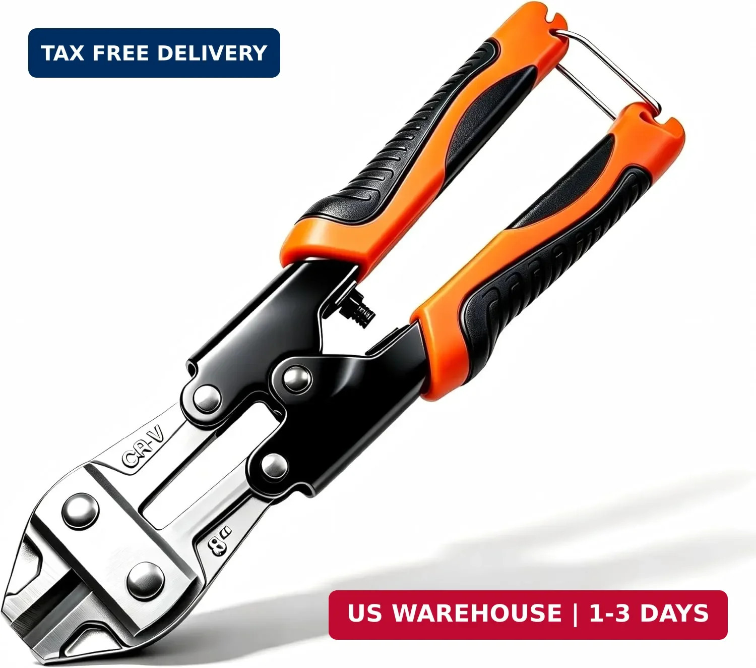 8IN Mini Bolt Cutters, Heavy Duty Wire Cutters Small Bolt Cutter | Premium Hand