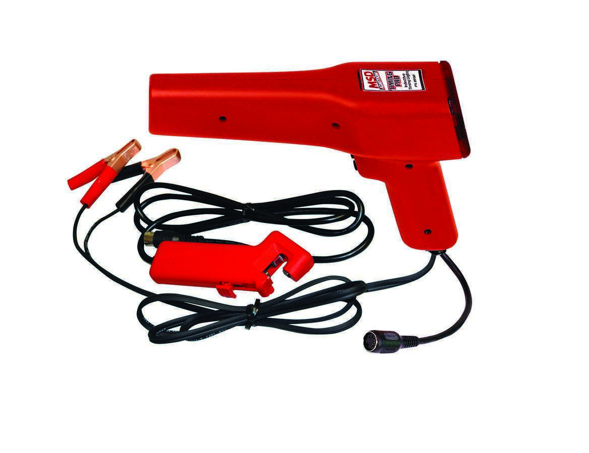 MSD 8992 Ignition Timing Light Red With Detachable Inductive Pickup 12V