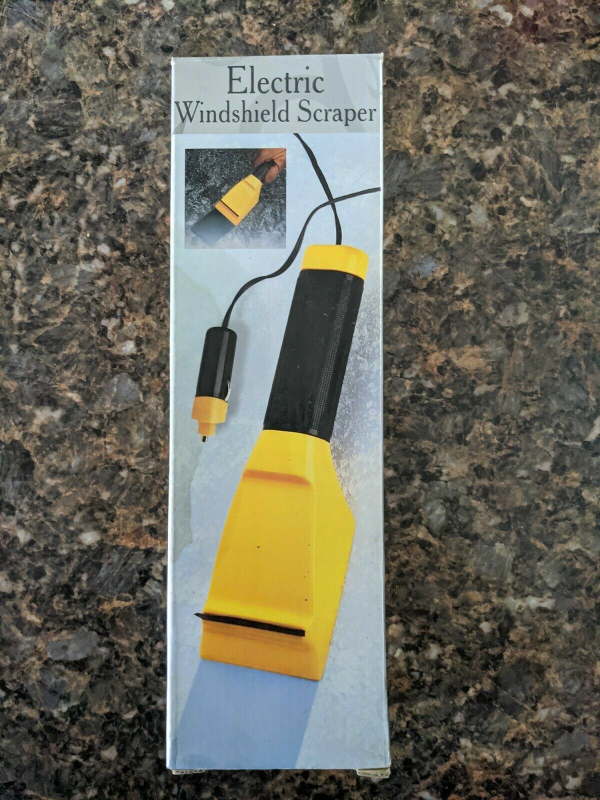 Electric Windshield Scraper MELT Ice Snow 14’ Cord Car Adapter NEW