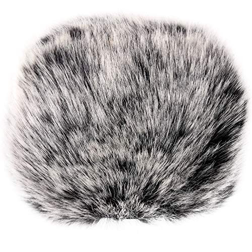 Furry Windscreen Muff, Mic Cover Wind Muff, Outdoor Microphone Wind Cover