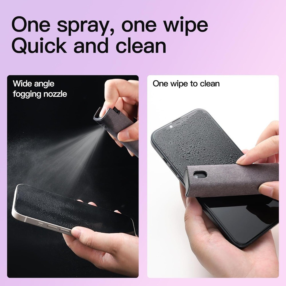 Touchscreen Screen Cleaner Kit 2 Pcs, Phone, Tablet and Car Screen Cleaner, Two