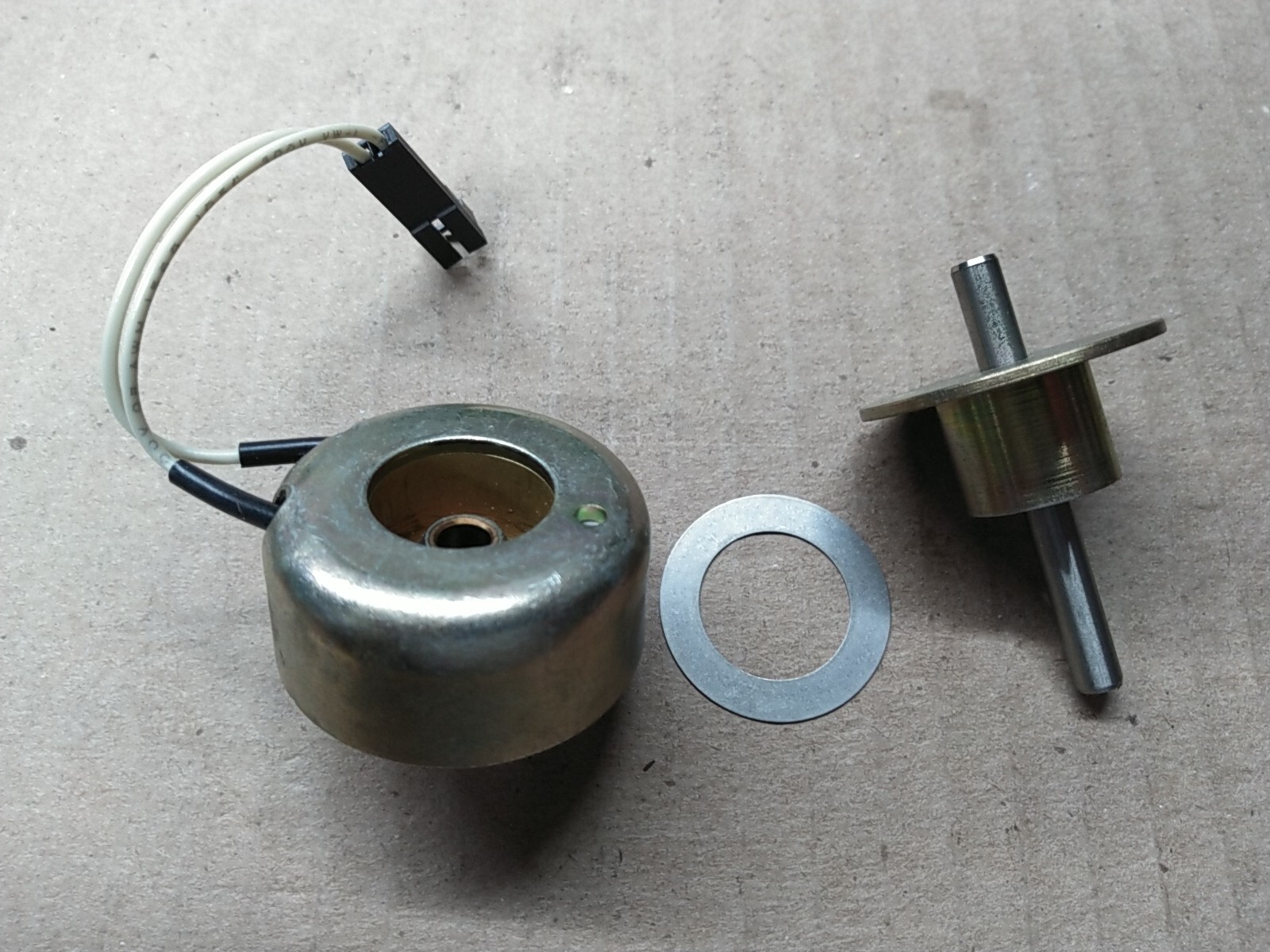 Ledex Solenoid Actuator .4" Stroke 24VDC 7/32" Removeable Shaft Assembly