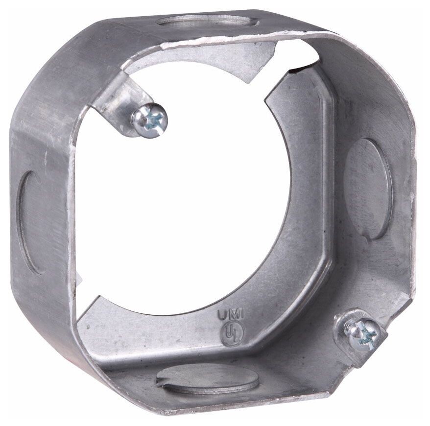 Crouse-Hinds TP258, Electrical Octagon Outlet Box Extension Ring, 3 1/4, 1 PC