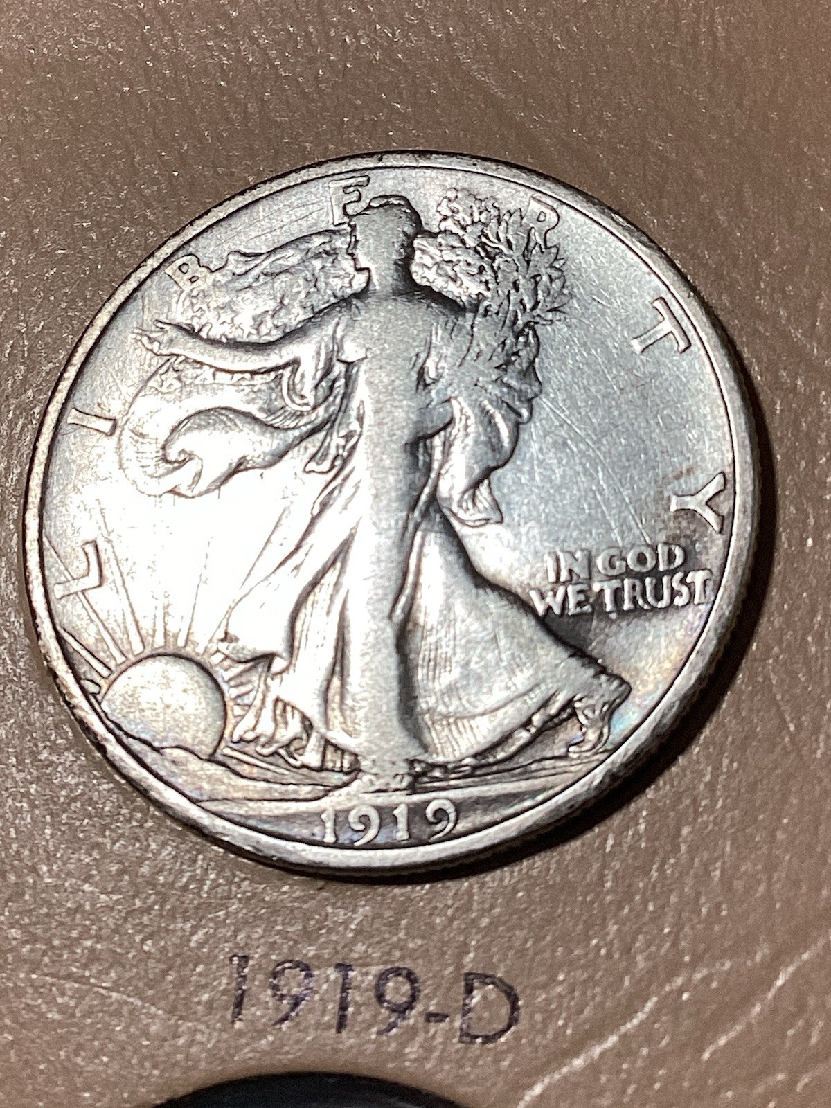 1919-D Walking Liberty Strong Fine + KeyDate SuperCoin For Set See My Photos!