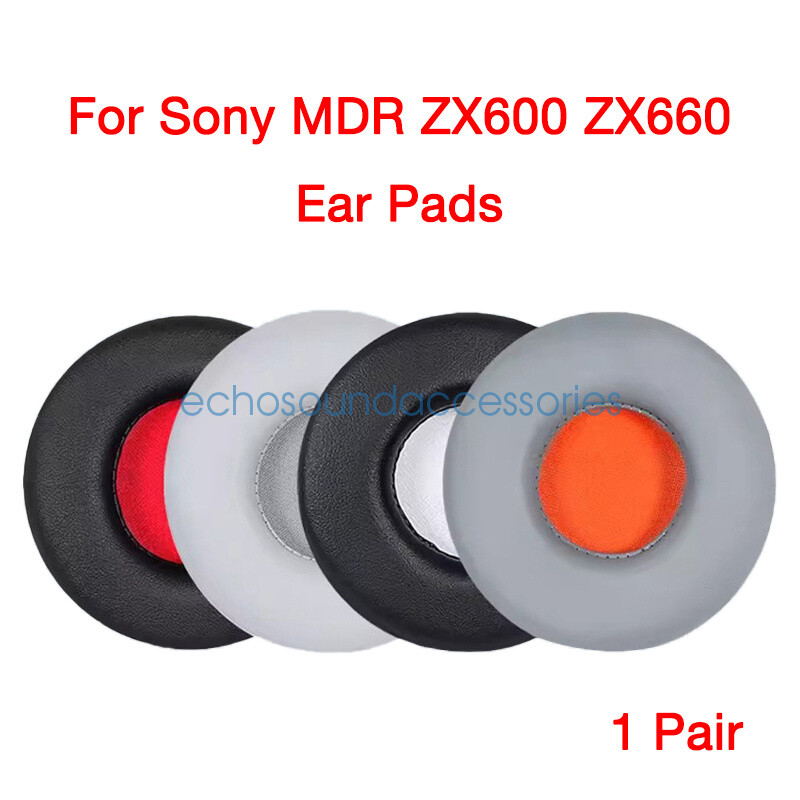 Replacement Ear Pads for Sony MDR ZX600 ZX660 Headphone